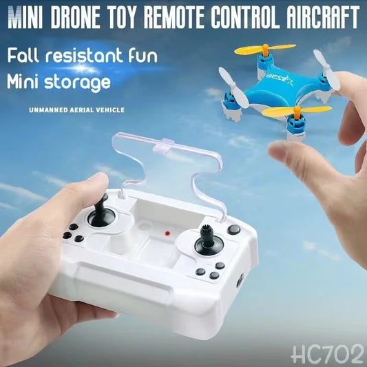 Mini Drone Quadcopter - Fun Remote Control Aircraft for Kids with Fixed Height Feature