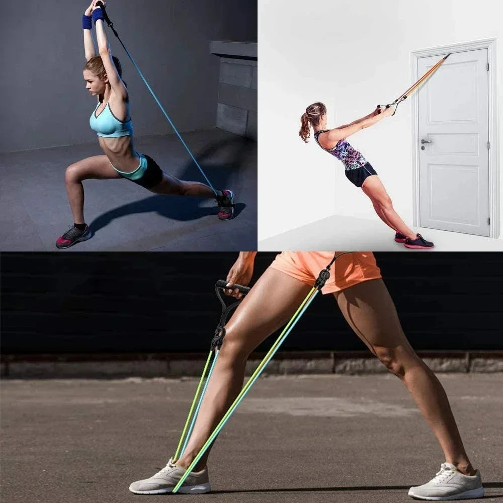 Better than Peloton - 3 Levels Resistance - Workout Resistance Bands