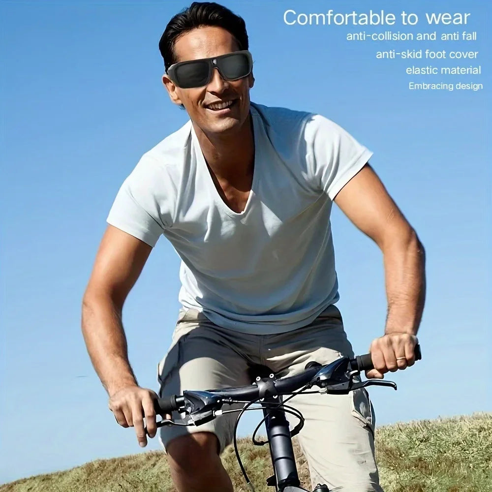 4K HD Smart Glasses with Mini Camera - Perfect for Cycling and Outdoor Adventures!